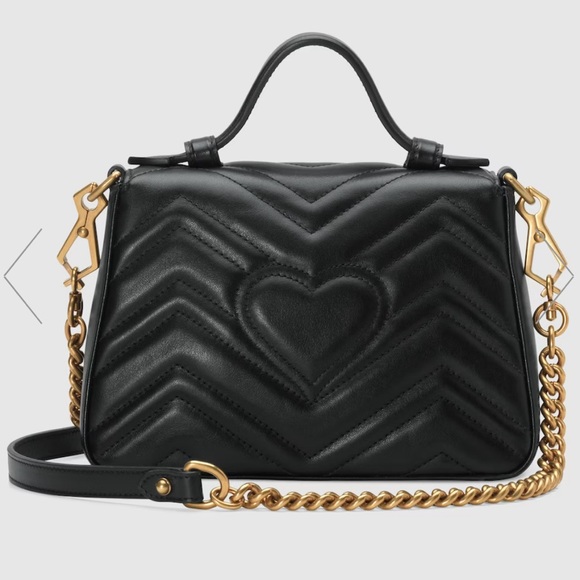 GG MARMONT MINI TOP HANDLE BAG - Picture 5 of 12